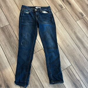 BONGO Dark Blue Skinny Jeans